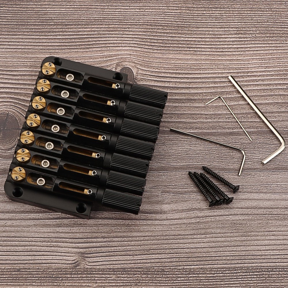 7 Strings Saddle Headless Guitar Bridge for Headless Guitar Accessories