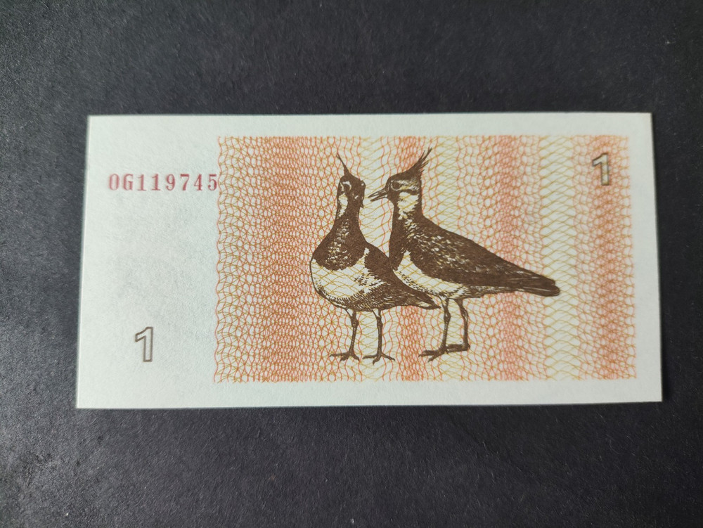 1992 Lithuania 1 Talonas Banknote - UNC