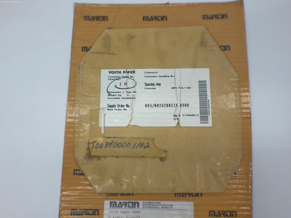 MARTIN 315068013 VZ515155 SPACING RING NSMP