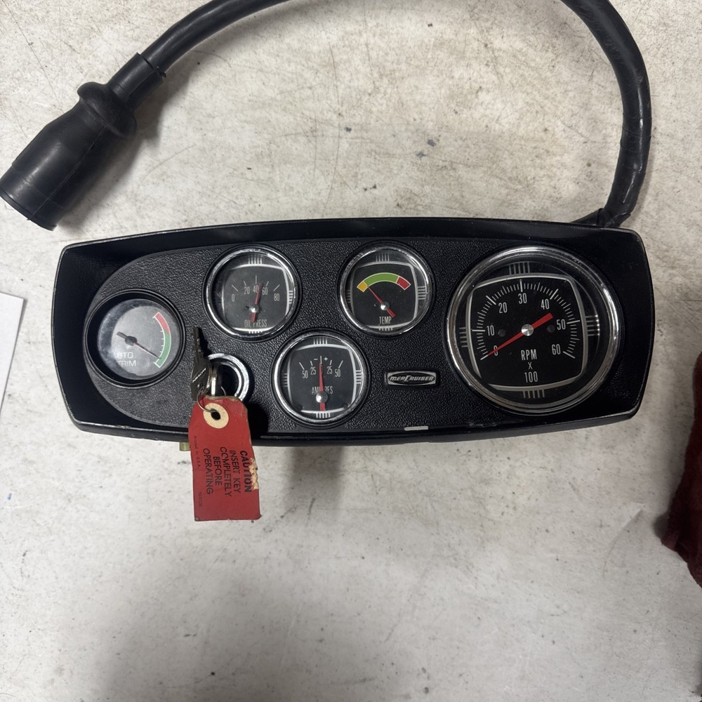 Mercruiser Dash Panel