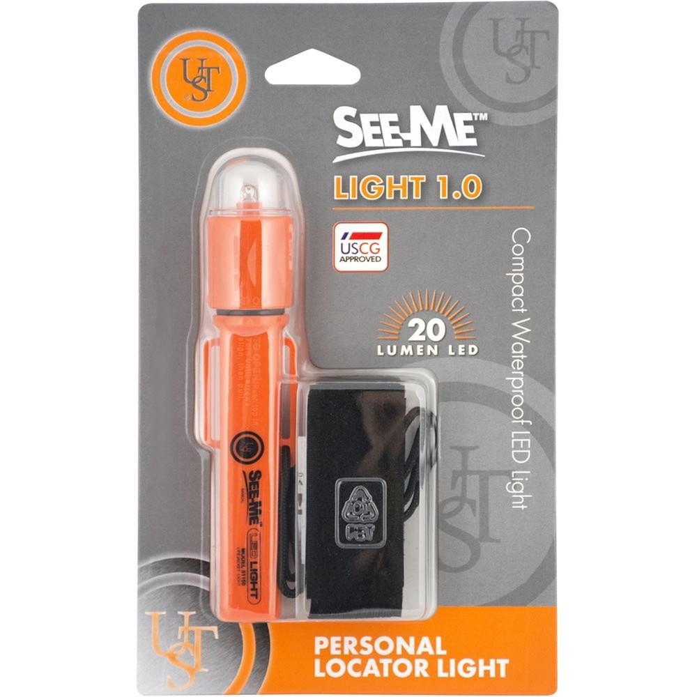 UST See-Me Waterproof LED Light & Strobe Steady On