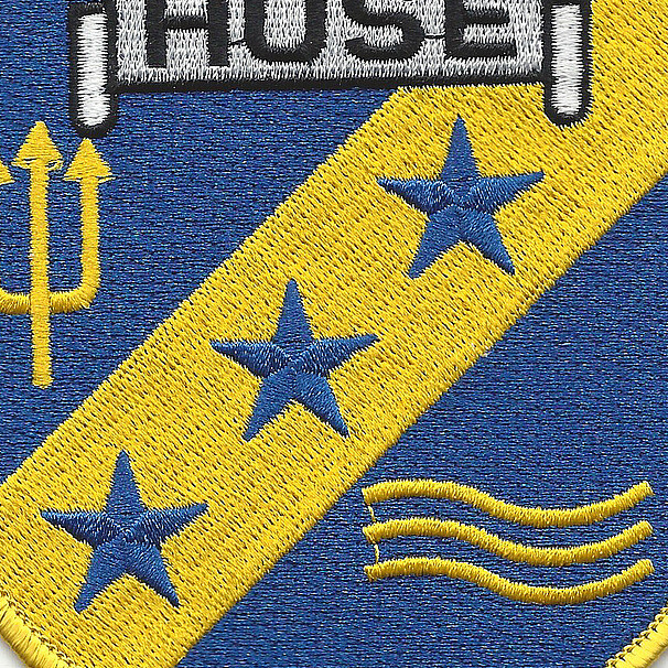 USS Huse DE-145 Destroyer Escort Ship Patch