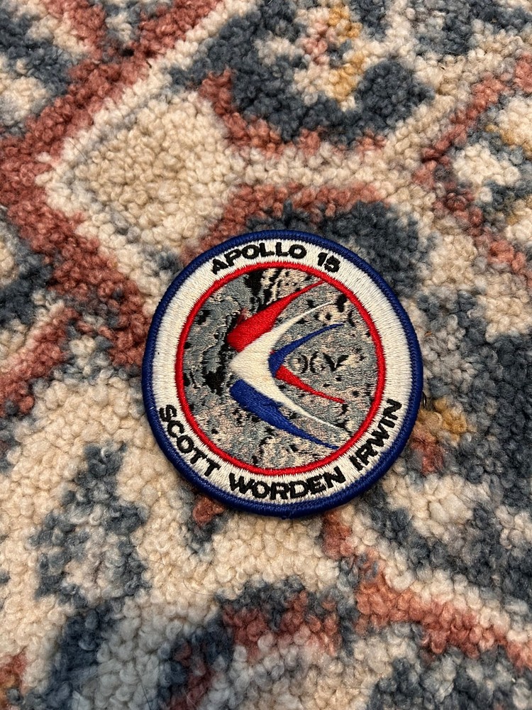 Vintage Apollo 15 Patch - Scott, Worden, Irwin
