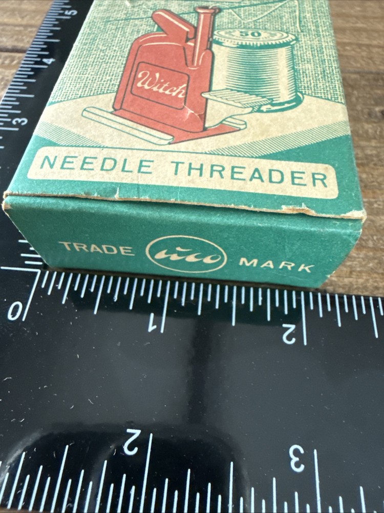 Vintage Witch Automatic Needle Threader w/ lnstructions Germany