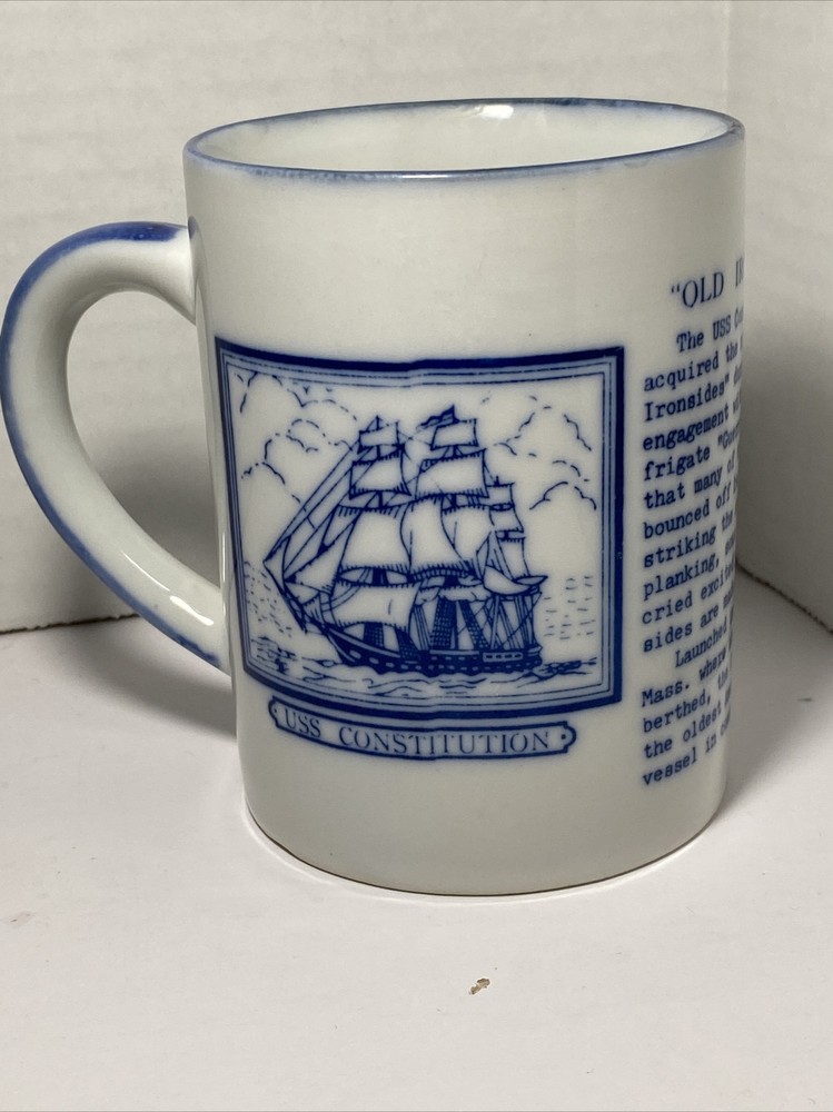 Old Ironsides Coffee mug USS Constitution M2