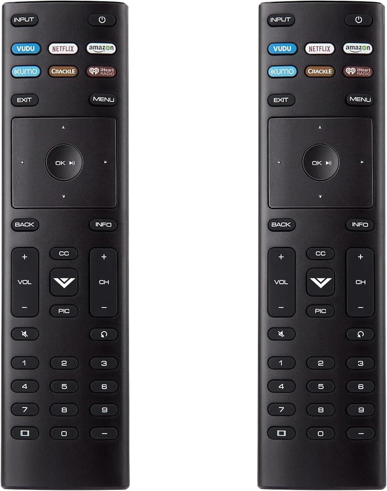Remote for Vizio Smart TV Remote, 2-Pack Universal Replacement Select Color