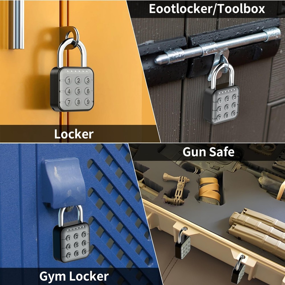 Combination Lock, Combination Lock for Locker, Locker Lock & Gym Locker Lock ...