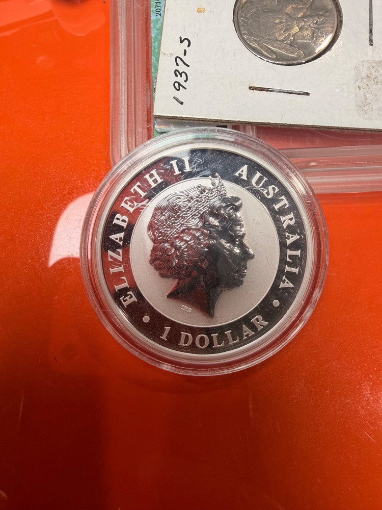 2017 Australia 1 oz Silver Koala BU In Capsule