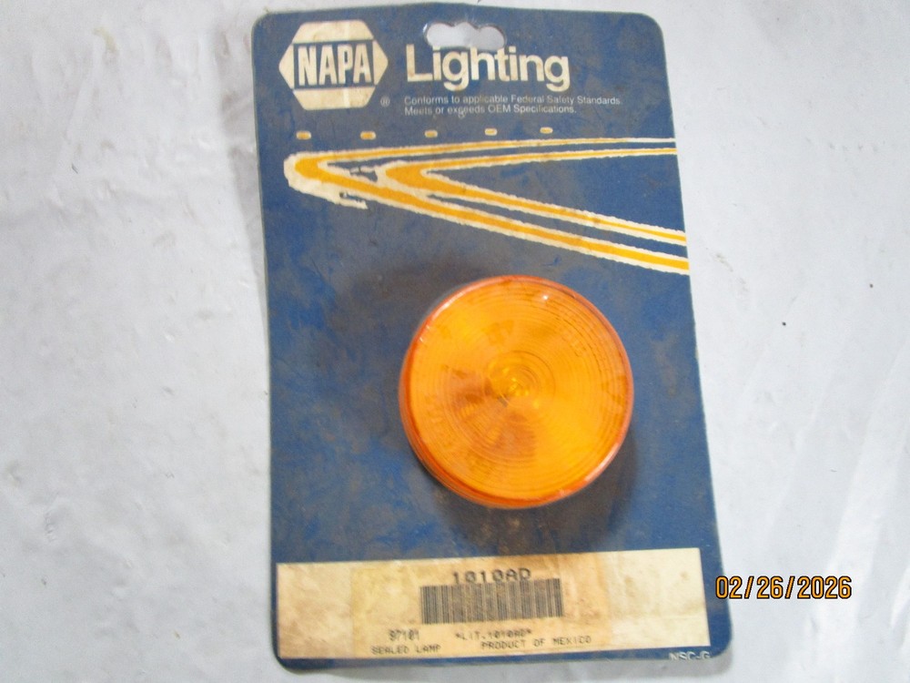 NAPA LIGHTING 1010-AD MARKER LAMP