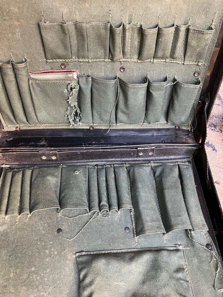 Telephone Lineman Tool Box Hard Shell Repairman Case