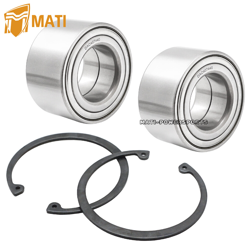Front Rear Wheel Bearings Kit for Polaris Sportsman 400 450 500 570 600 700 800