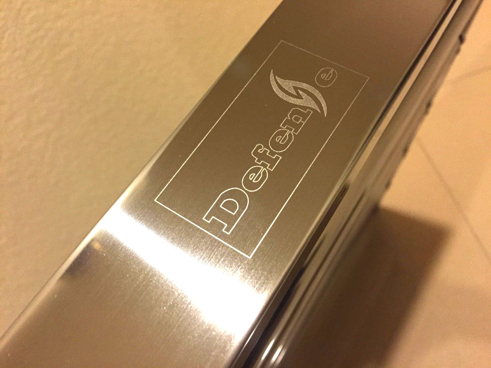 Defense 1pc Stainless Steel Commercial Hood Baffle Grease Filter 25 x 16