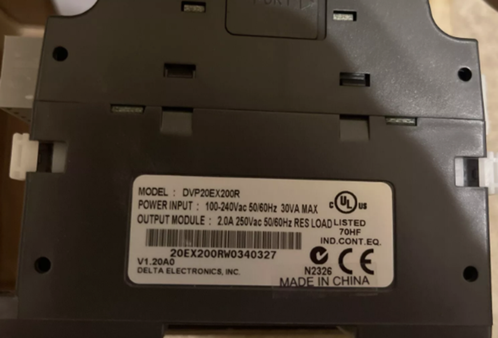NEW Delta PLC DVP20EX200R Programmable Controller