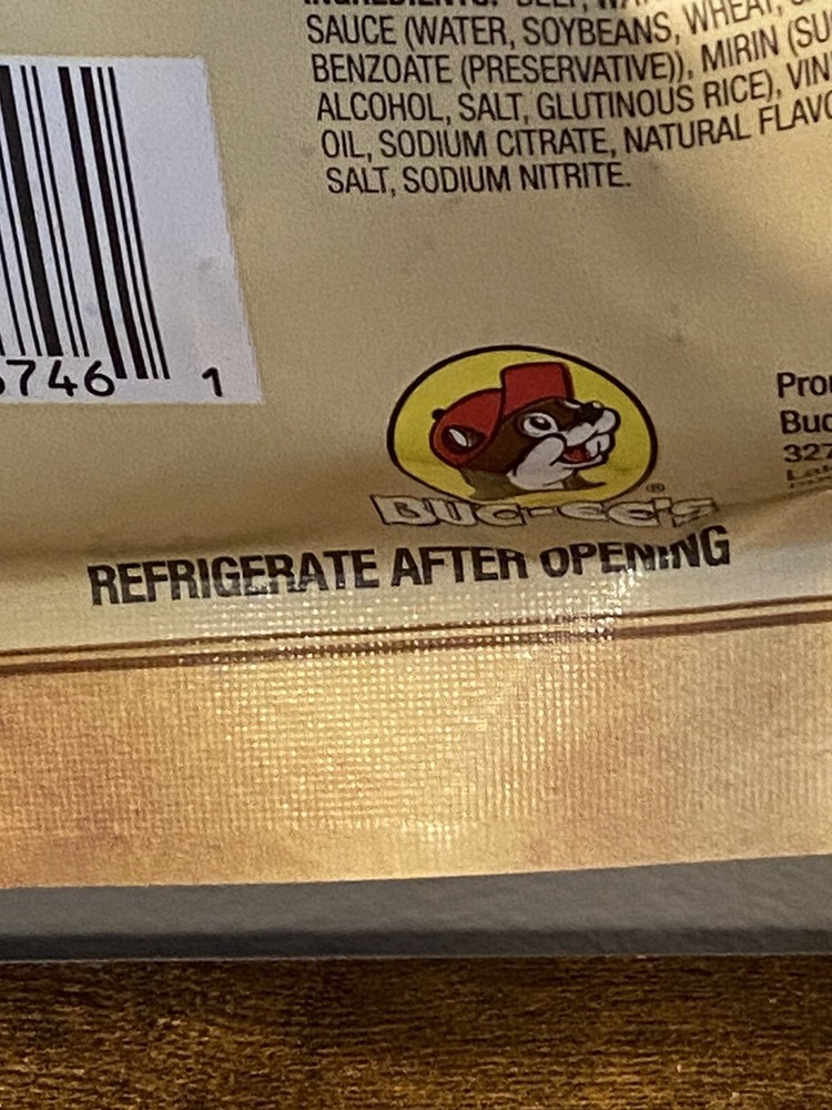 Bucees Korean BBQ Beef Jerky 4oz