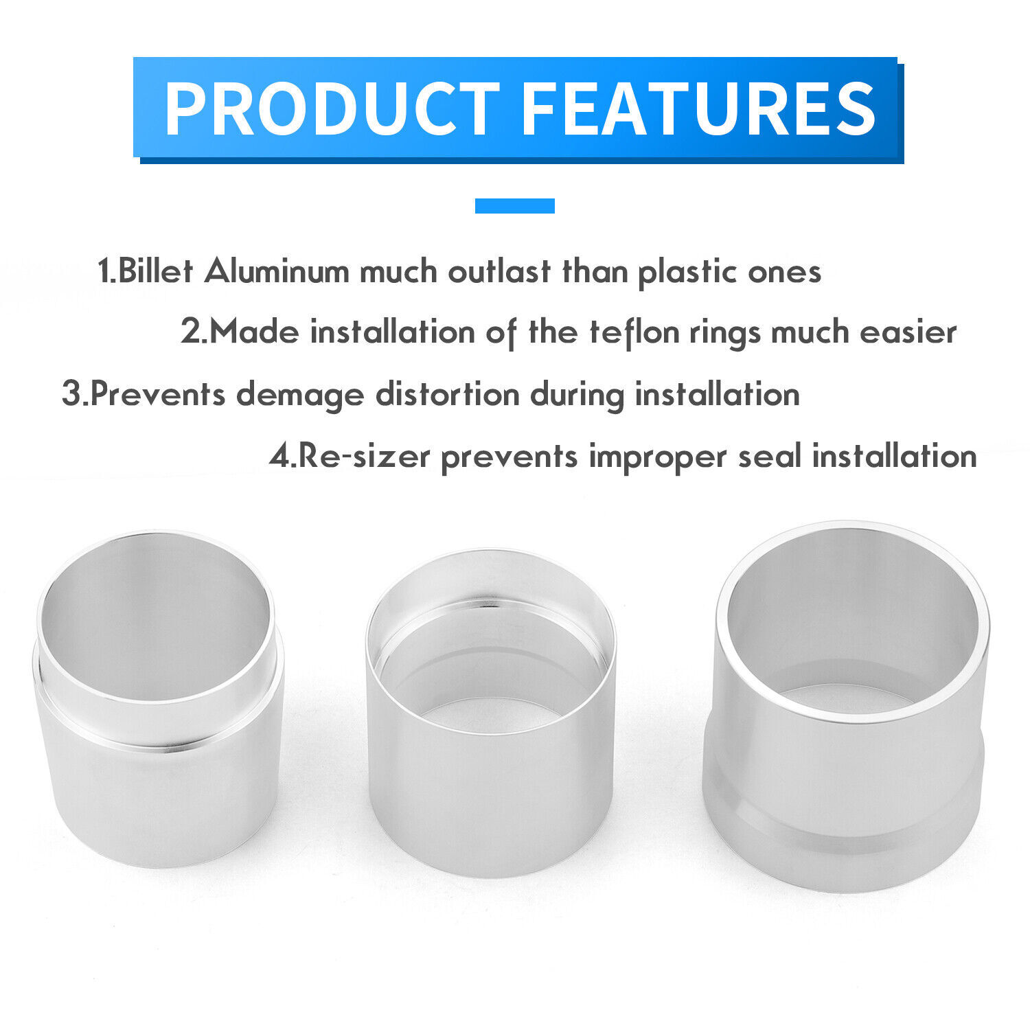 4L60E Stator Shaft Teflon Seal Installer/Resizer Transmission Tool For GM 700-R4