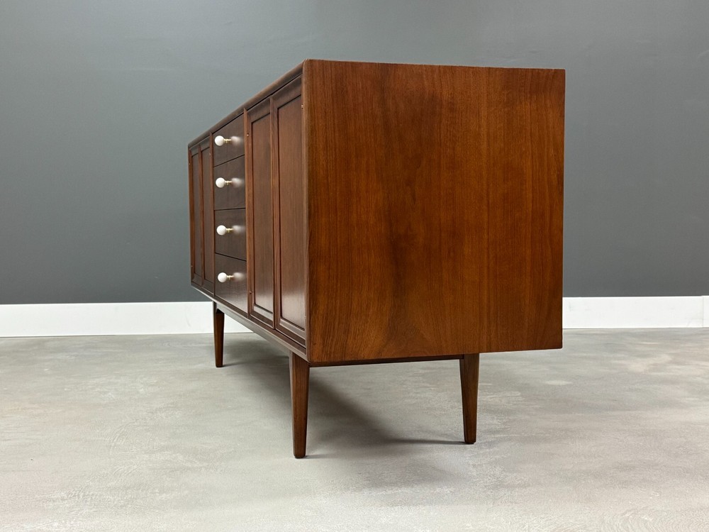 Refinished Kipp Stewart Walnut Credenza for Drexel