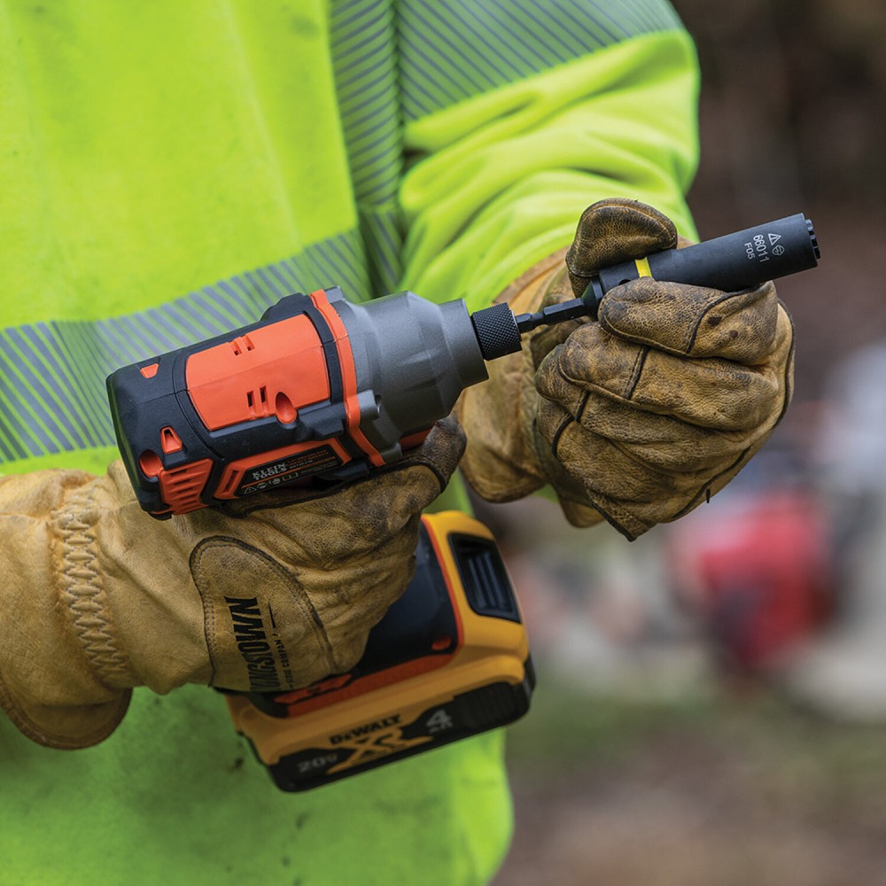 Klein Tools BAT20CD1 Battery-Operated Compact Impact Driver, Full Kit