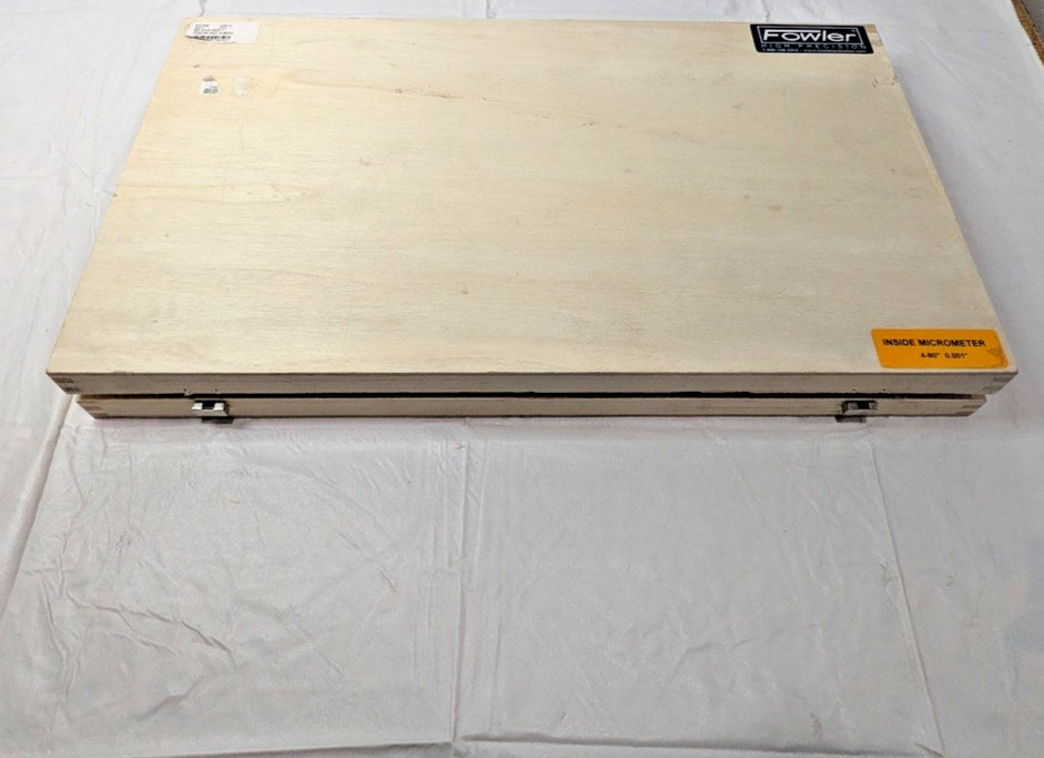 Fowler Inside Micrometer Set 4-80" Range 0.001" Graduation 52-243-480-1