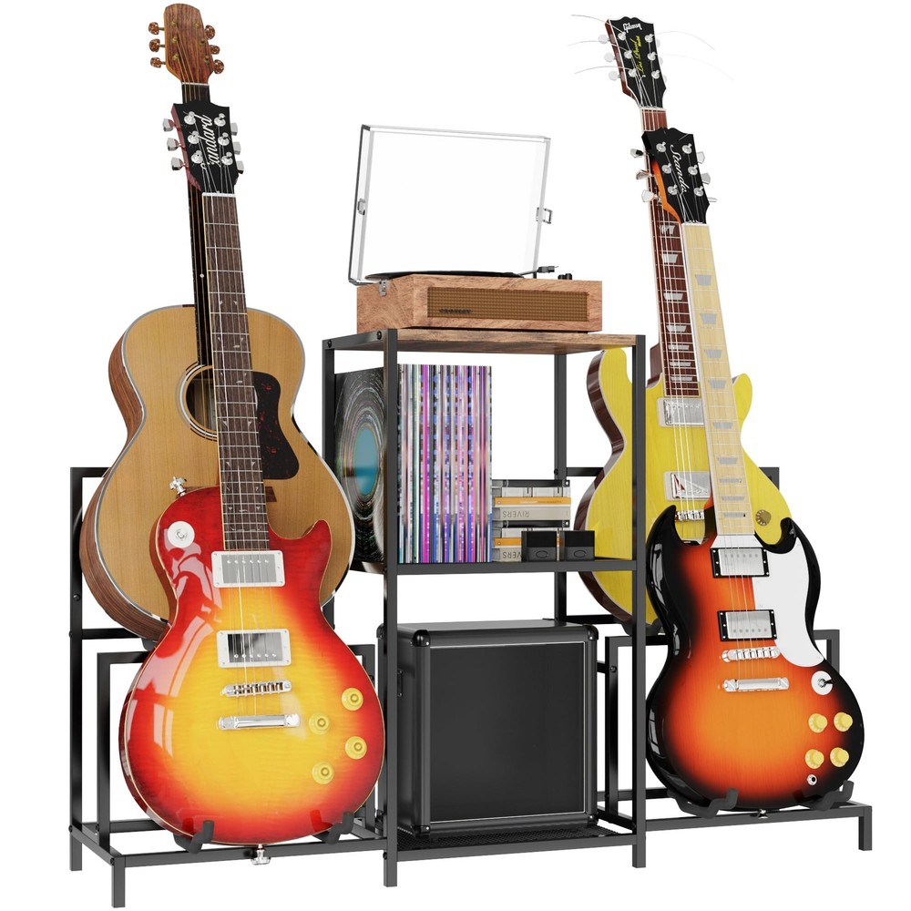 Guitar Rack Multi Guitar Stand for Multiple Guitars, Multiple Guitar Rack Hol...