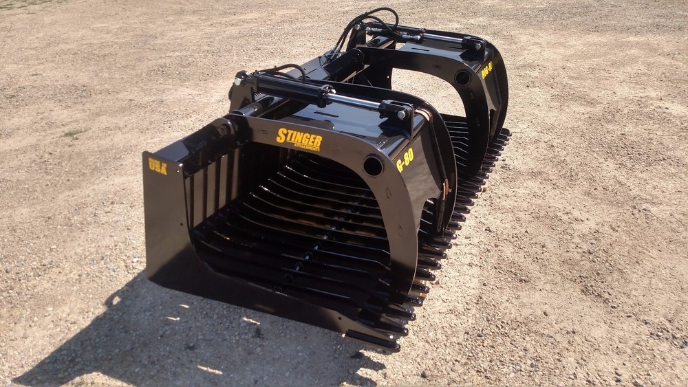 New Stinger Rock Grapple Bucket - ROG Series
