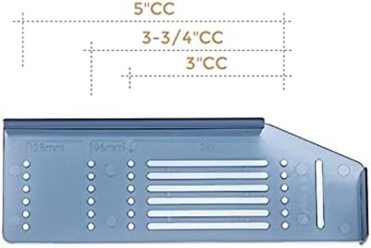 DIY Cabinet Hardware Installation Kit - Drill Bit, Templates for Quick Setup