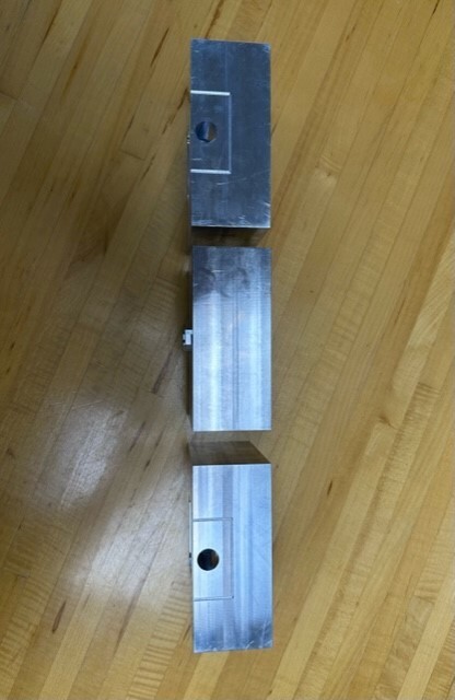 Chick Work Holding vise jaws for M System 1040
