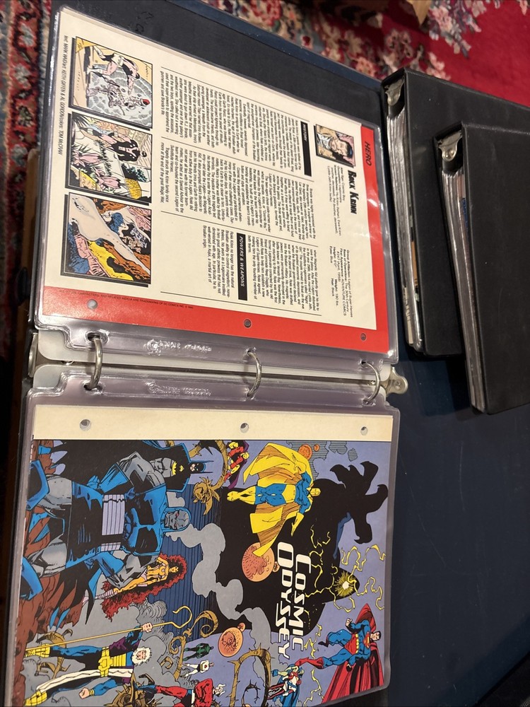 Comic Book Bio Binder