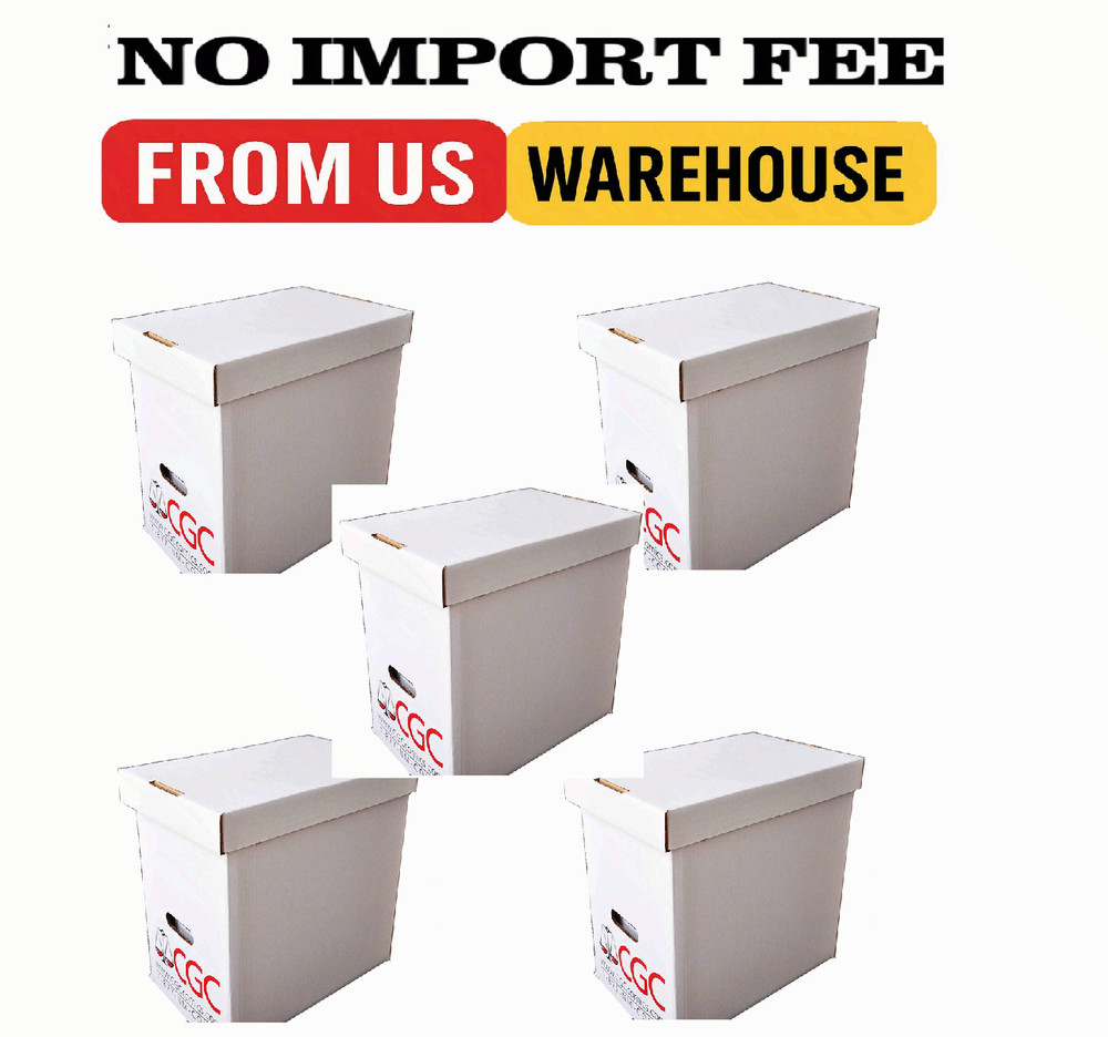 5 E.Gerber Authorized CGC Comic Book Boxes