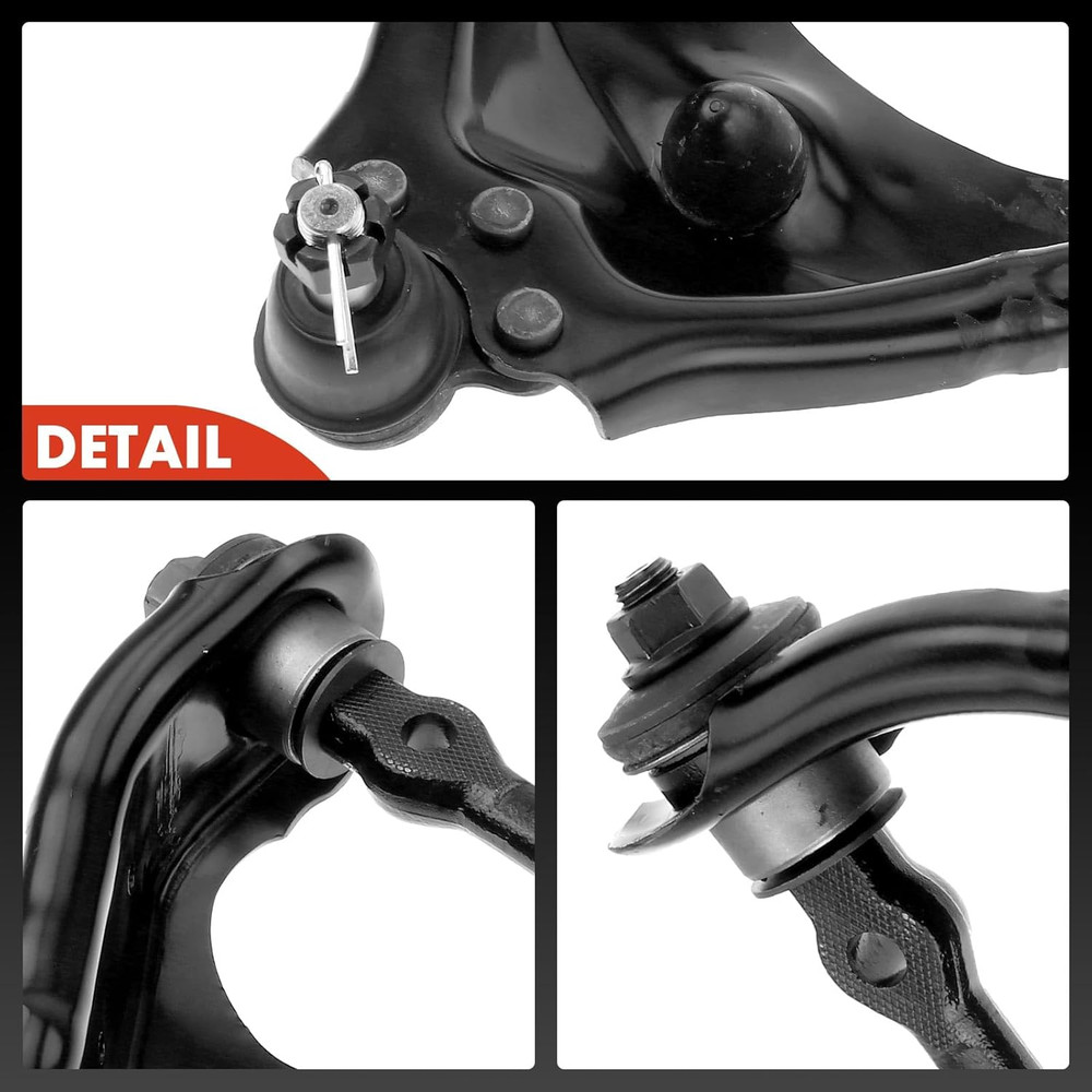 Front Left Upper Control Arm, with Ball Joint & Bushing, Compatible with Dodge D