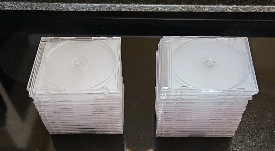 50 Slim Clear Jewel Cases