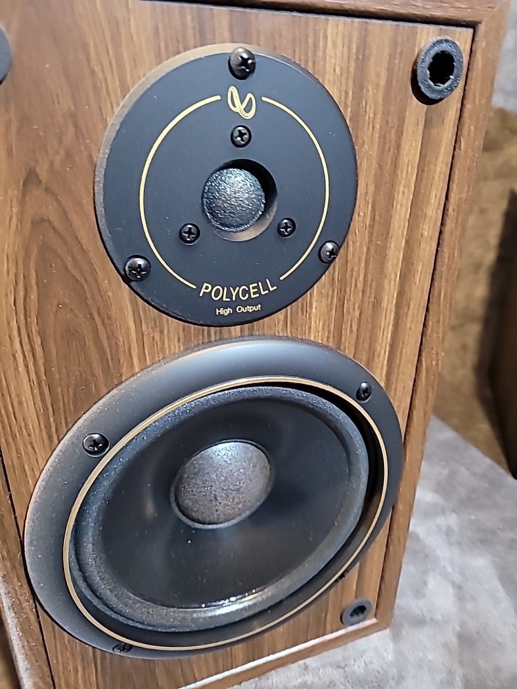 Vintage 2 Infinity SM65 Box Speakers Bookshelf Size