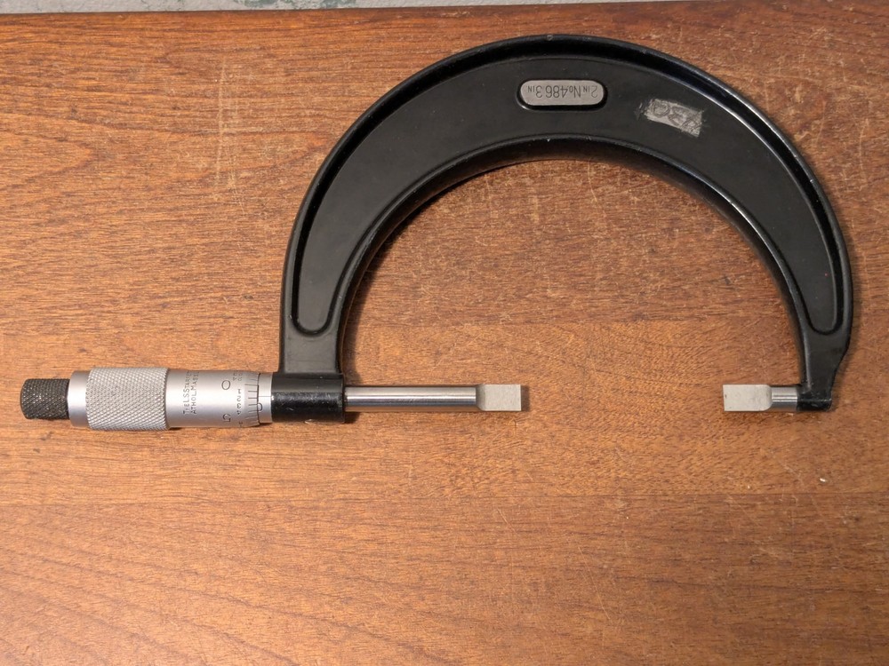 STARRETT 2-3 Inch BLADE MICROMETER NO 486