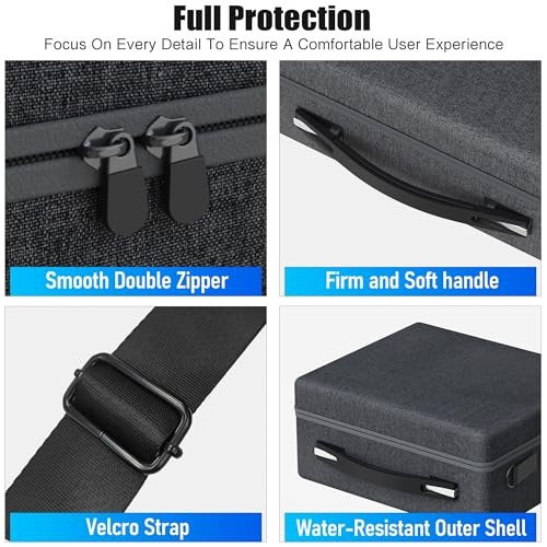 Starlink Mini Case, IP67 Waterproof Hard Case Precision Cut Foam Large Capacity