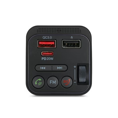 Monster FM Transmitter 20W USB-C Charging 3D Surround Sound