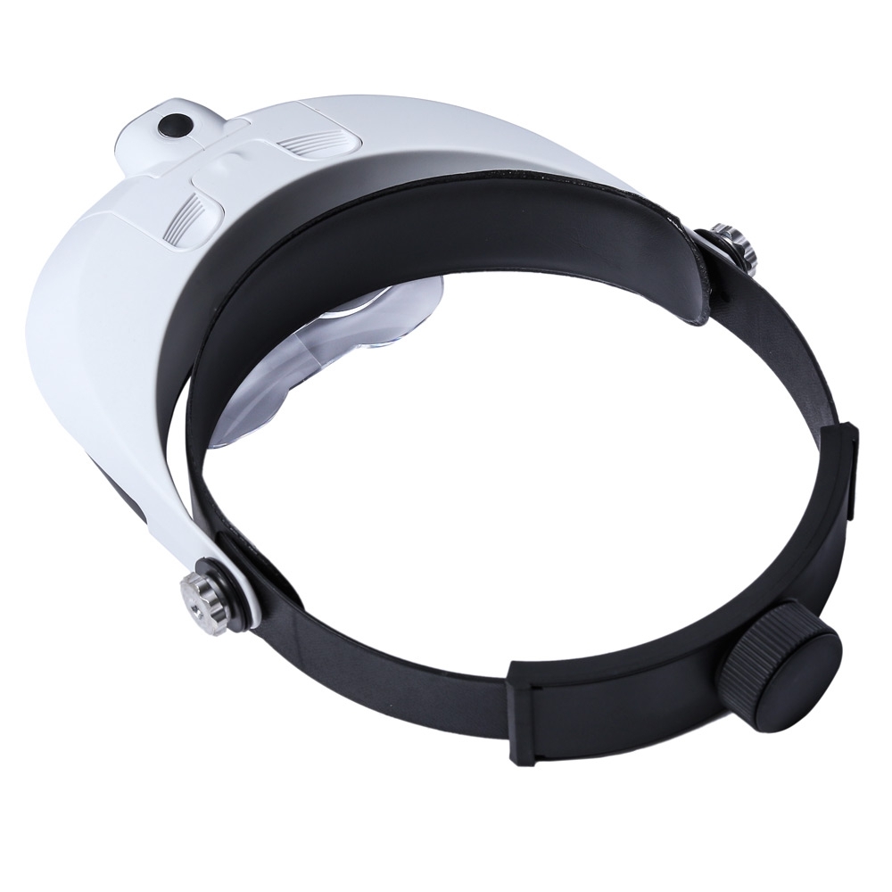 Dentist Loupes Magnifier Surgical with 5 Replaceable Lens + LED Head Light