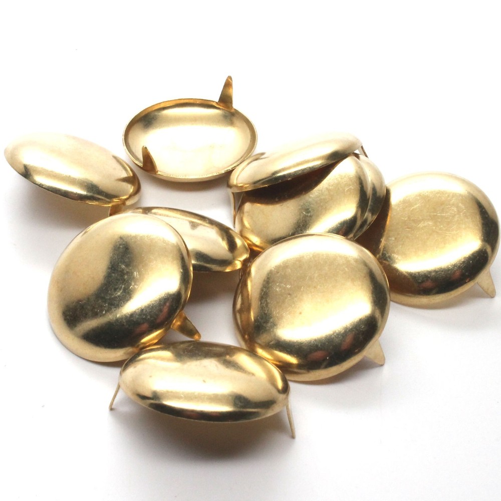 Solid Brass Smooth Spots 1-1/4" Dim. 10 Pack NH00911-01