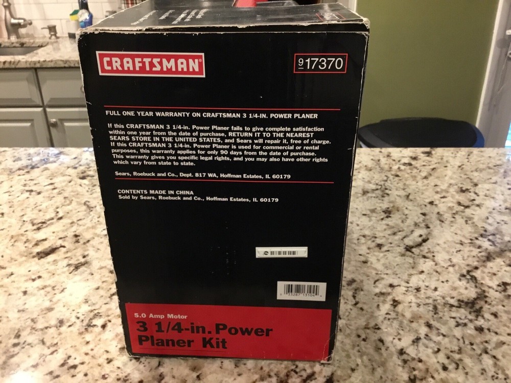 Craftsman Power Planer Kit
