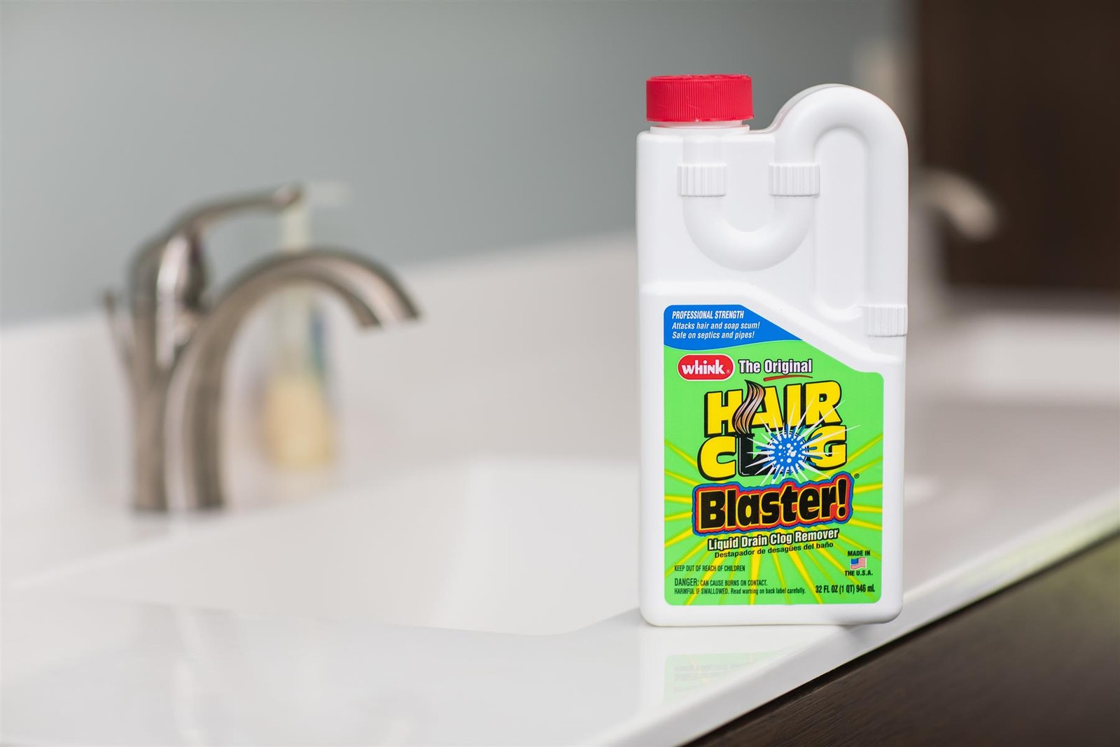 Whink Hair Clog Blaster!, 32 Fl Oz- 6217