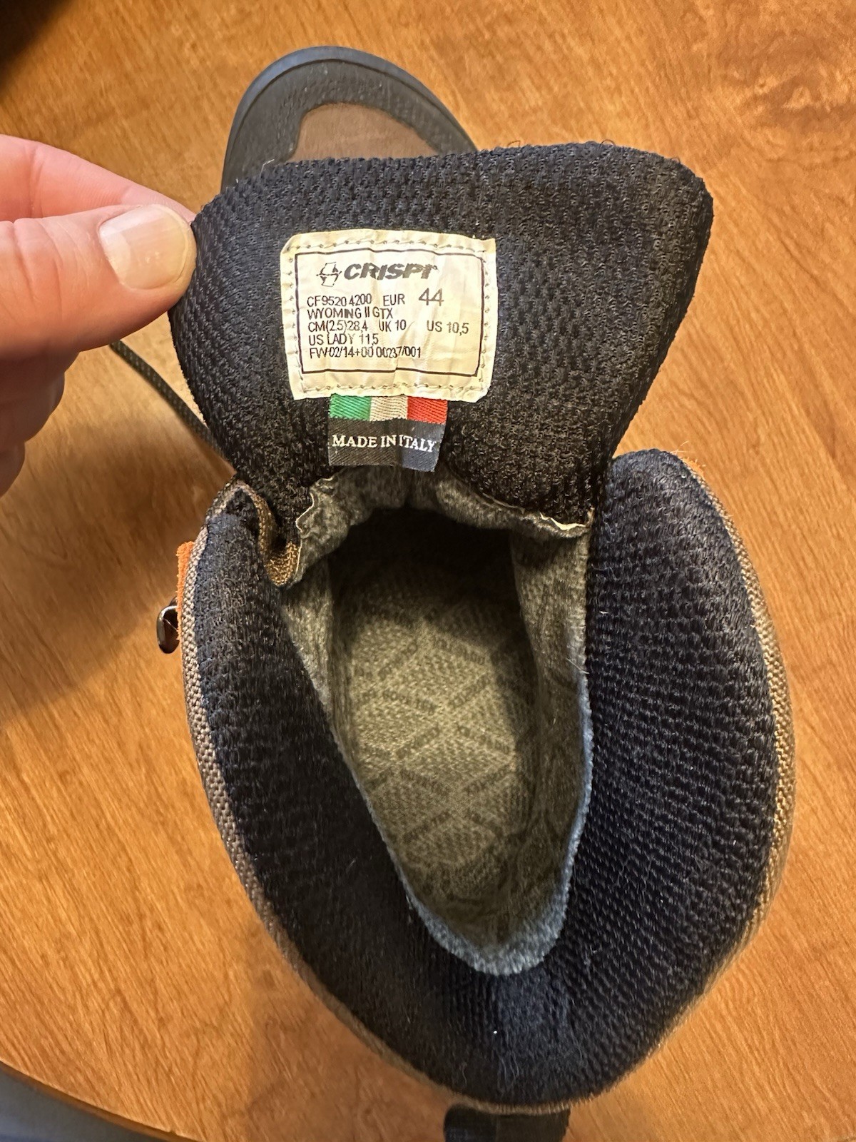 Crispi Wyoming II GTX Men's Hunting Boots Size 10.5 M