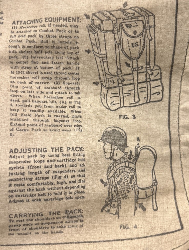 USGI Pack, Field, Combat M-1945