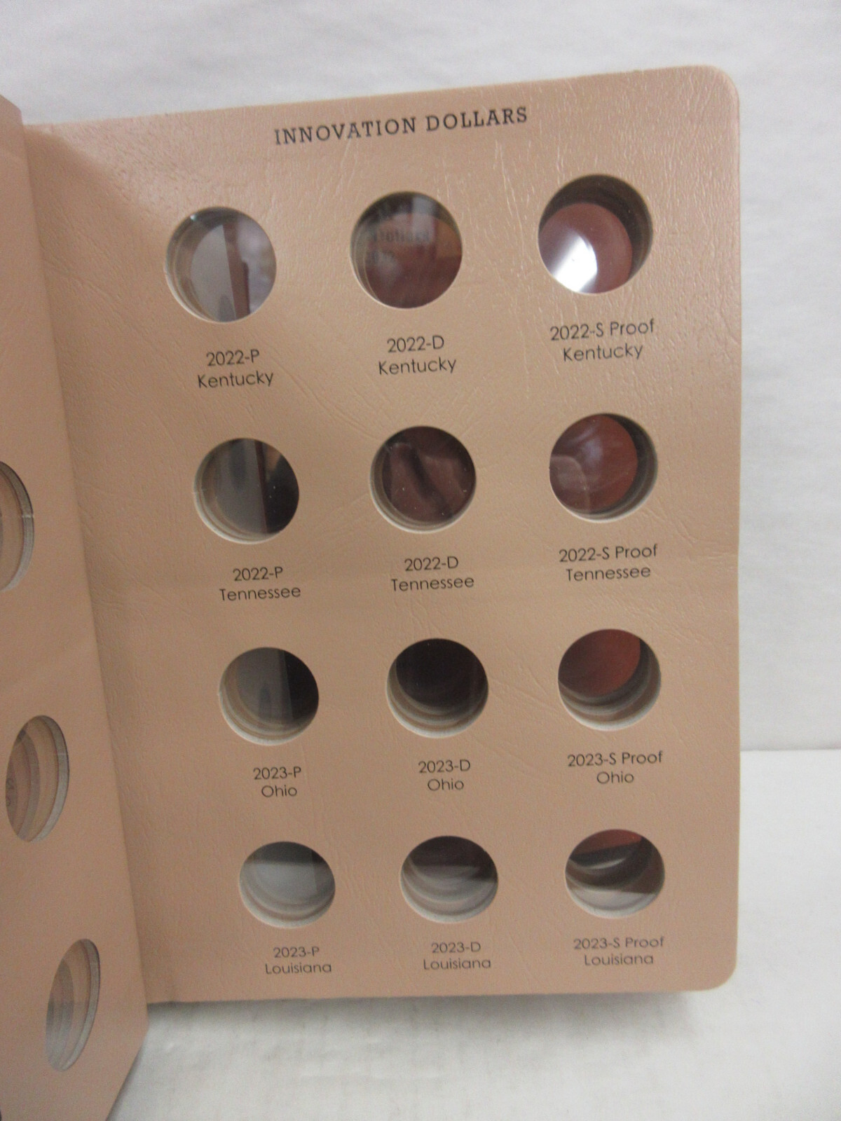 Dansco Coin Album #8188 US Innovation Dollar 2018-2024 w Proofs 7 Page Album NEW