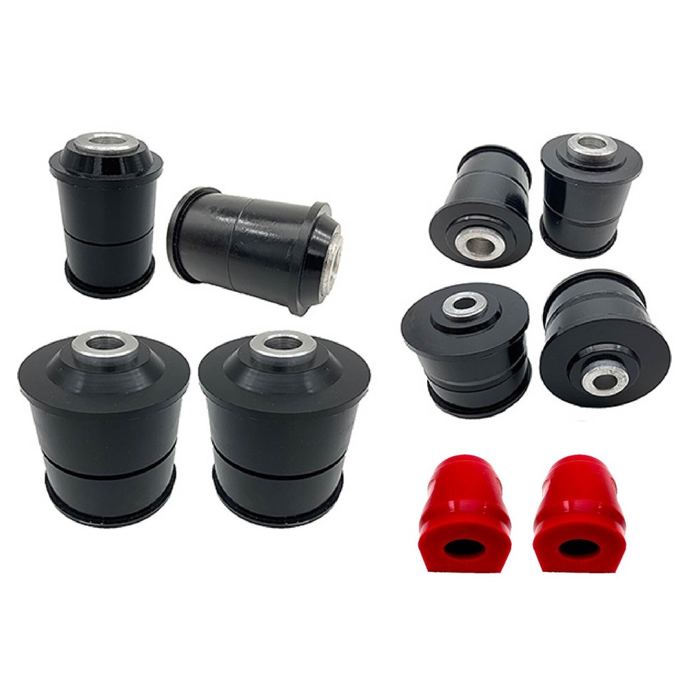 8 x Mitsubishi Montero (01-06) Complete Front Upper & Lower Arm Poly Bushing Kit