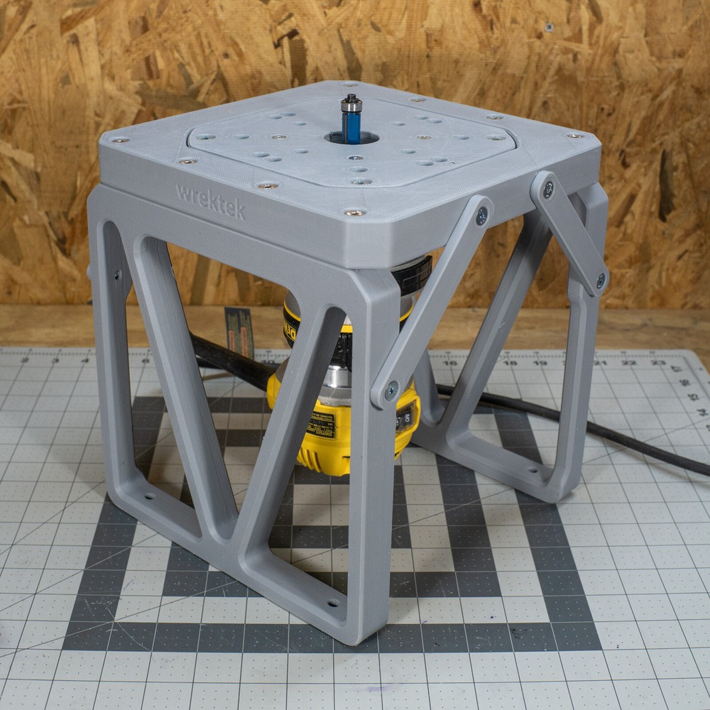 Mini Benchtop Router Table for DeWalt DWP611 & DW616 Fixed Base Routers