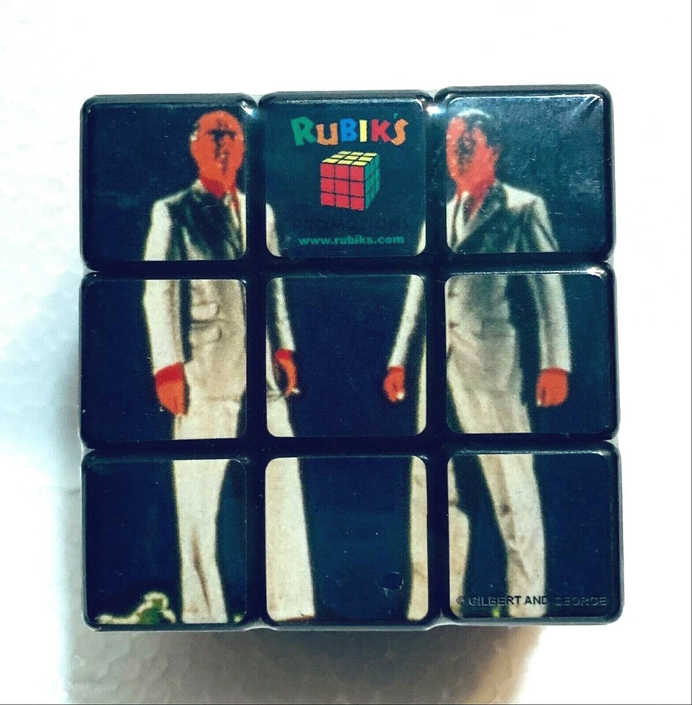Gilbert and George Rubik's Cube--in shrink wrap with outer box