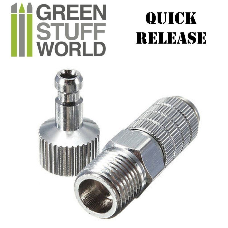 QuickRelease Adaptor 1/8 - Painting Tools, airbrush, Hobby, coupling