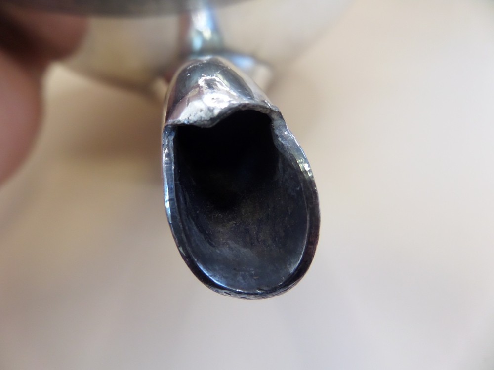 Barker Ellis Britanoid Silver Plated 2 Pint Teapot Wicker Handle 7627