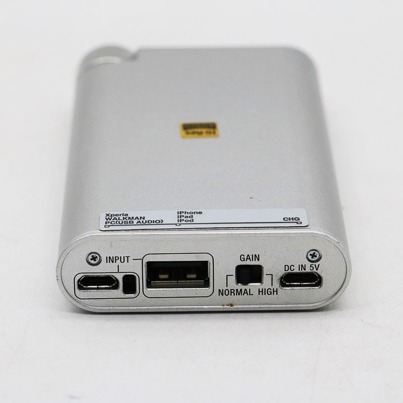 Sony PHA-1A Portable Headphone Amplifier DAC Silver High Resolution