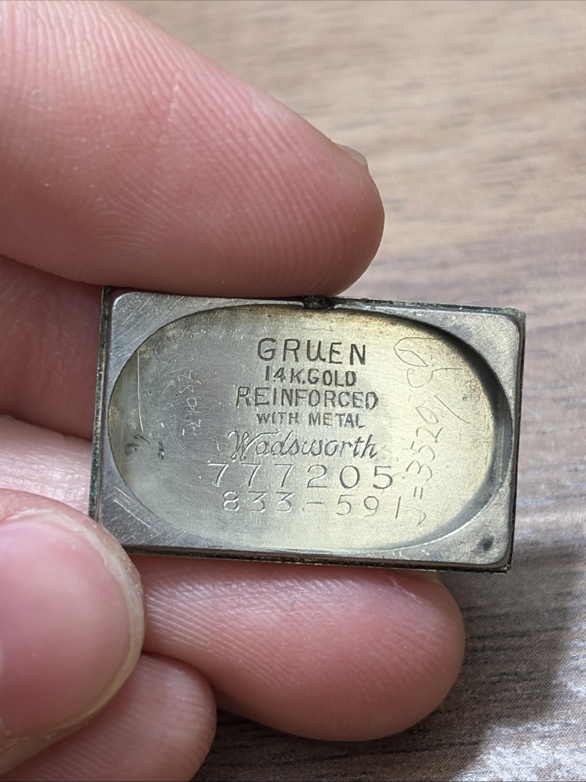 14K Art Deco 1920’s - 30’s Gruen Ladies White Gold Watch