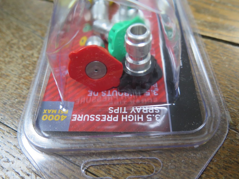 Apache 3.5 High Pressure Five Color Coded Spray Tips