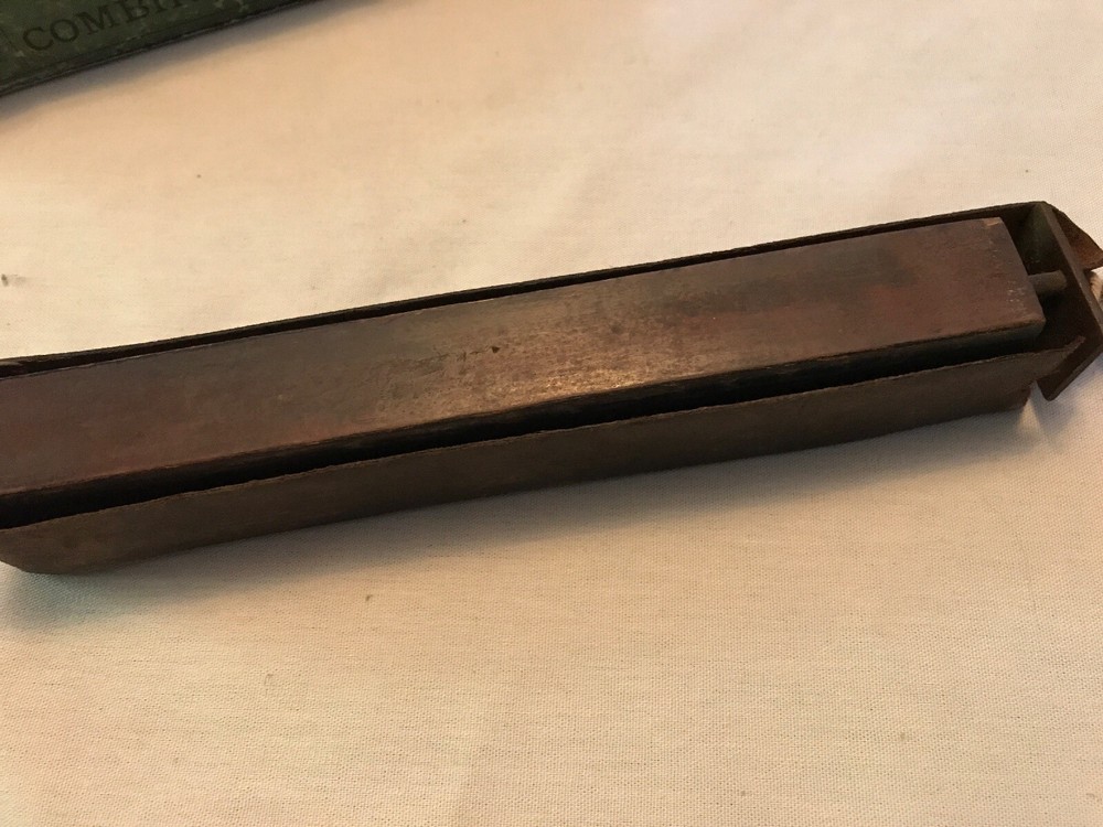 Vintage Improved Combination Razor Strop In Original Box